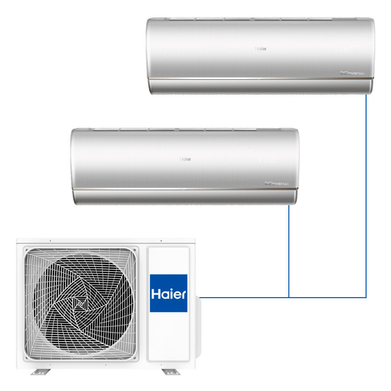Настенная мульти-сплит-система Haier Jade на 2 комнаты