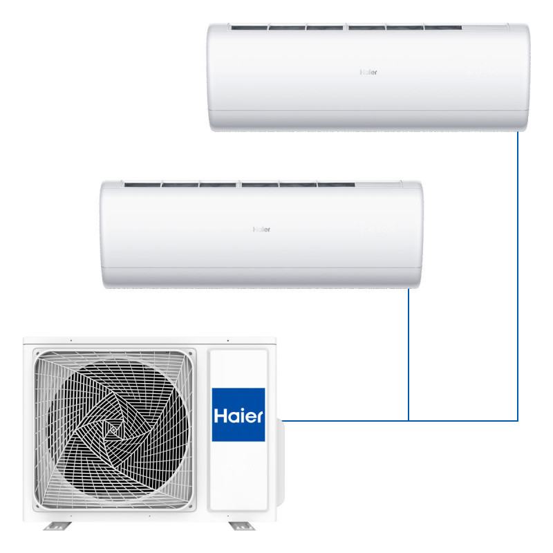 Настенная мульти-сплит-система Haier Jade на 2 комнаты