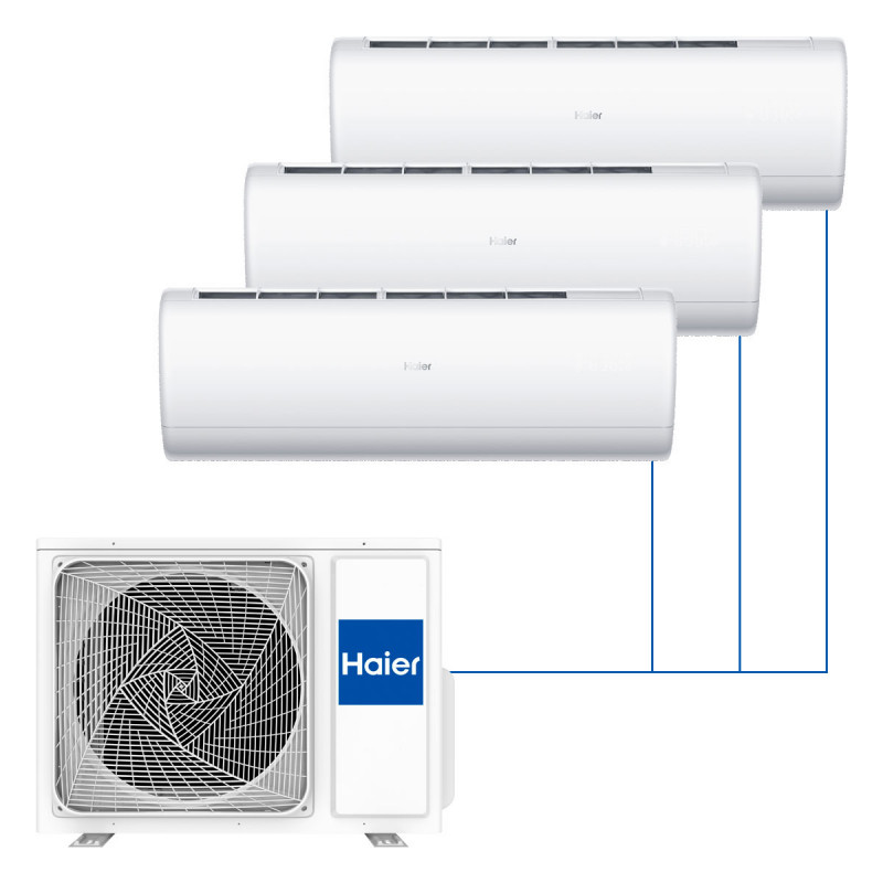 Настенная мульти-сплит-система Haier Jade на 3 комнаты