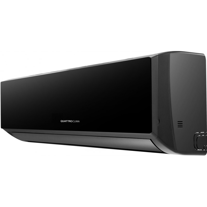 Инверторный кондиционер черного цвета QuattroClima QV-FE12WA/QN-FE12WA