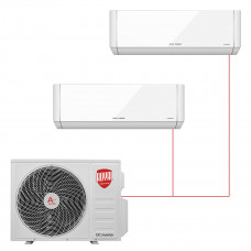 Настенная сплит-система Royal Thermo Barocco DC White на 2 комнаты