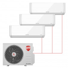 Настенная сплит-система Royal Thermo Barocco DC White на 3 комнаты