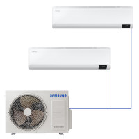 Настенная сплит-система Samsung Non WindFree на 2 комнаты