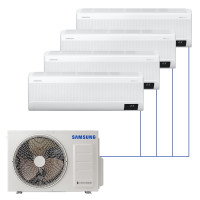 Настенная сплит-система Samsung WindFree на 4 комнаты