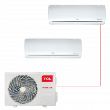 Настенная мульти-сплит-система TCL One Inverter на 2 комнаты