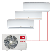 Настенная мульти-сплит-система TCL One Inverter на 3 комнаты