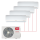 Настенная мульти-сплит-система TCL One Inverter на 4 комнаты