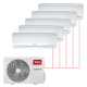 Настенная мульти-сплит-система TCL One Inverter на 5 комнат