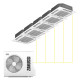 Кассетная мульти-сплит-система Zanussi Multi Combo ERP DC на 5 комнат