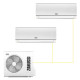 Настенная мульти-сплит-система Zanussi Multi Combo ERP DC на 2 комнаты